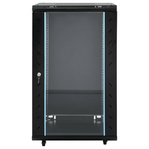 vidaXL 18U Network Cabinet with Swivel Feet 19" IP20 60x60x100 cm