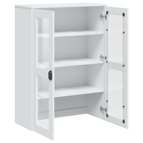 Dessus vidaXL pour planche à Highboard VIKEN bois d'ingénierie blanc