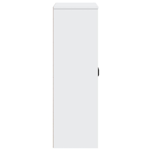 Dessus vidaXL pour planche à Highboard VIKEN bois d'ingénierie blanc