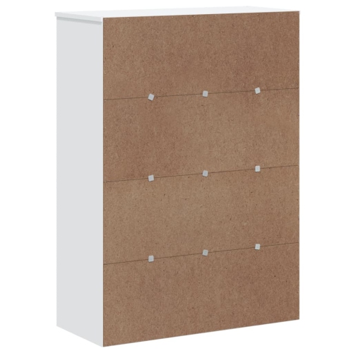 Dessus vidaXL pour planche à Highboard VIKEN bois d'ingénierie blanc