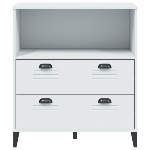 Bibliothèque VIKEN blanc 80 x 40 x 40 po 90&nbsp;cm bois d'ingénierie