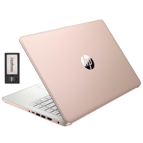 HP Premium Stream 14" HD BrightView Laptop, Intel Celeron N4120, 224GB Storage(64GB eMMC+160GB Docking Station Set), 16GB RAM, Intel UHD Graphics, 1