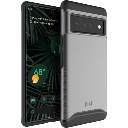 Étui double couche Merge de TUDIA pour Pixel 6 Pro de Google - Ardoise métallique
