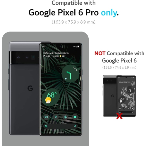 Étui double couche Merge de TUDIA pour Pixel 6 Pro de Google - Ardoise métallique