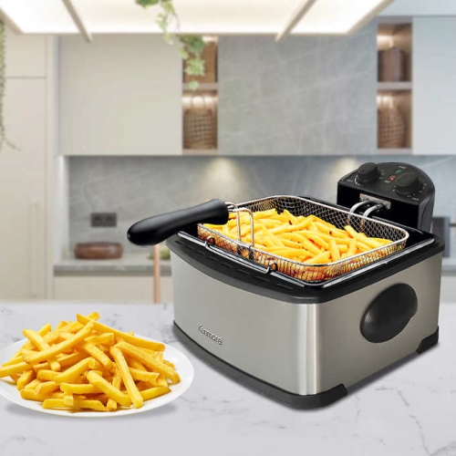 Kenmore 4 L Basket Deep Fryer, Stainless Steel