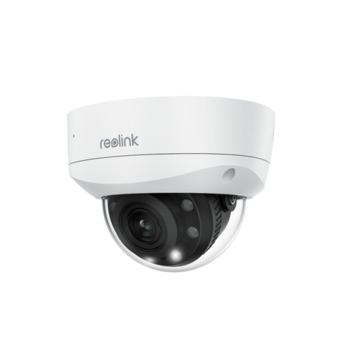 Caméra intelligente PoE 8&nbsp;Mpx 4K de Reolink avec cote anti-vandalisme IK10, zoom optique 5x, vision nocturne couleur, RLC-843A