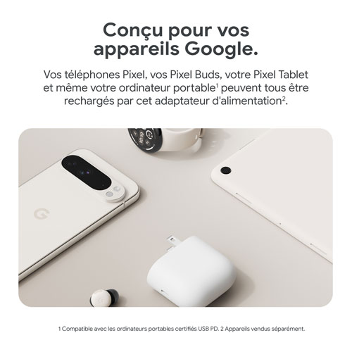 Google 45W Fast-Charging USB-C Wall Charger