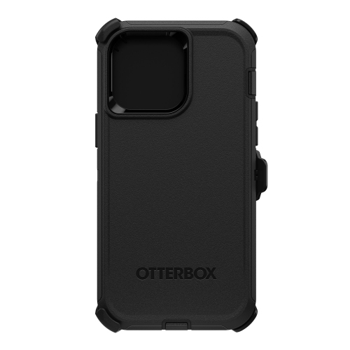 OTTERBOX  Defender Iphone: 15 Pro Max, 15 Plus Plastic Fitted Hard Shell Case – In Black Great holster for a great case and phone