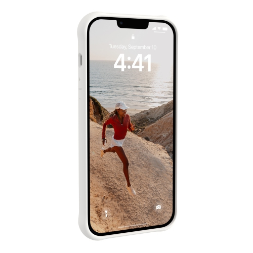 UAG Dot MagSafe iPhone: 15 Plus, 14 Plus Plastic Fitted Hard Shell Case – White