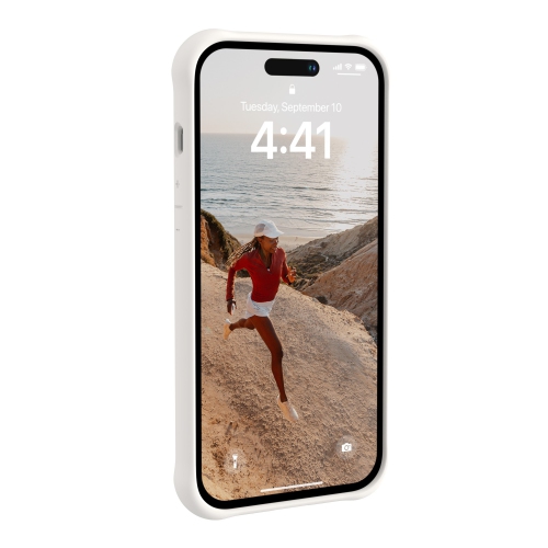 UAG Dot MagSafe iPhone 14 Pro Plastic Fitted Hard Shell Case – White