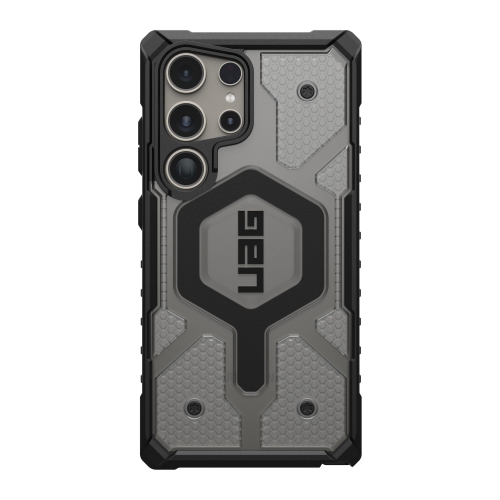 UAG  Pathfinder W/magsafe Galaxy S24 Ultra 5G Plastic Fitted Hard Shell Case – Translucent Pathfinder Clear Pro Series Galaxy S24 Ultra Case