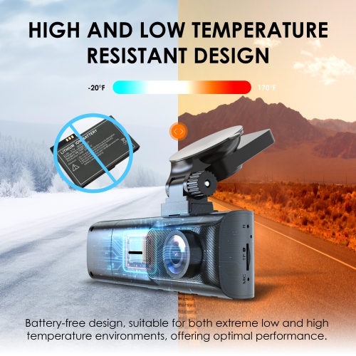 Rexing R316 Dual Dash Cam 4K Front & 1080p Cabin, Wi-Fi and GPS