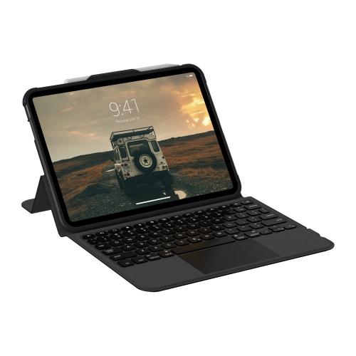 Image 1 de 3.. Étui-clavier rigide ajusté en plastique d'UAG pour iPad 10,9 – Noir