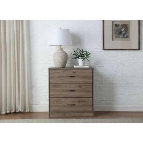 Mehiaz 3-Drawer Dresser, 3 drawers, 30" tall