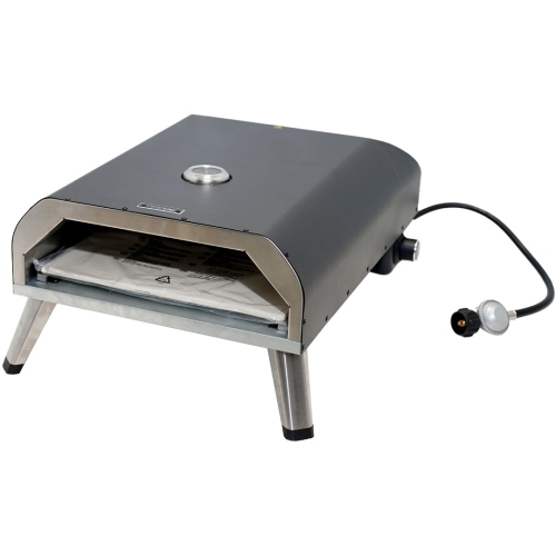 MotionGrey Gas Pizza Oven – Bar Outdoor Propane Pizza Oven - Portable Pizza Oven For 16 Inch Pizzas – Ideal for Any Outdoor Cooking Enthusiast