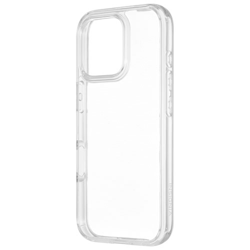 Étui rigide ajusté d'Insignia pour iPhone 16 Pro - Transparent - Exclusivité de Best Buy