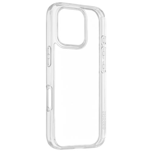 Étui rigide ajusté d'Insignia pour iPhone 16 Pro - Transparent - Exclusivité de Best Buy