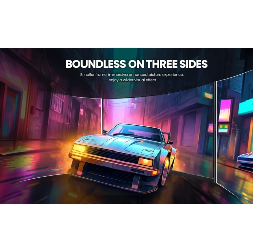 27-Inch Curved Gaming Monitor 240Hz, 1ms GTG, FHD 1080P, 99% sRGB, 1800R VA Panel, Freesync, HDMI/DP Ports, Wall-Mountable, Tilt Adjustable, Eye Care