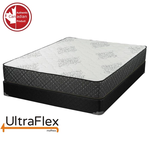 UltraFlex Nirvana, Hybrid Orthopedic Premium Innerspring, Posture Support, Foam Encased, Eco-Friendly Mattress