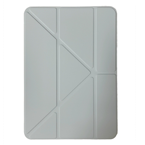 TopSave Smart Case iPad Pro 11 Inch(M4) 2024 with Pencil Holder, Clear Back Slim Tri-fold & Y-Shape Fold Folio Stand Shell, Auto Wake/Sleep, Light