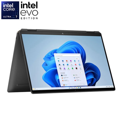 HP  - Spectre X360 14" Touchscreen 2-In-1 Laptop - Nightfall (Intel Evo Core Ultra 7/32GB Ram/2Tb SSD) In Black