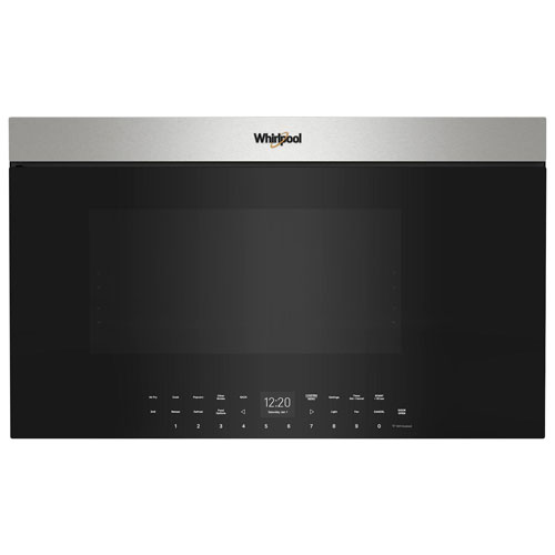 Whirlpool Over-The-Range Microwave with Air Fryer - 1.1 Cu. Ft. - Stainless Steel