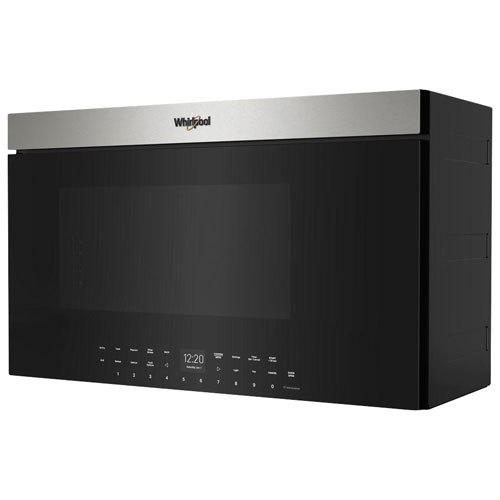 Whirlpool Over-The-Range Microwave with Air Fryer - 1.1 Cu. Ft. - Stainless Steel