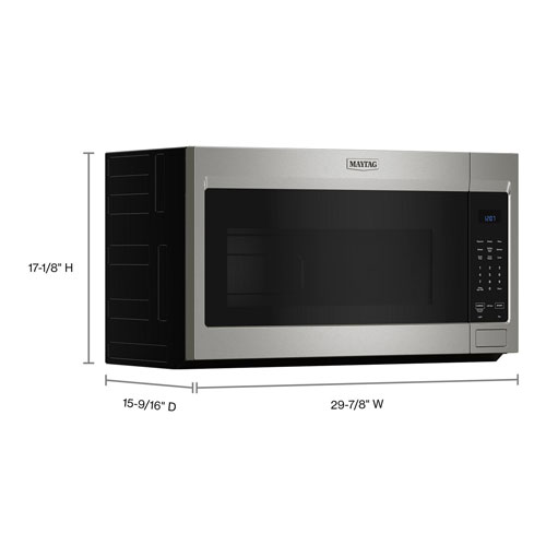 Maytag Over-The-Range Microwave - 1.7 Cu. Ft. - Stainless Steel