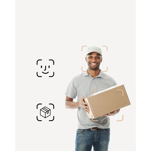 Open Box - eufy Wi-Fi 2K Dual Camera Video Doorbell with Chime - Black/White