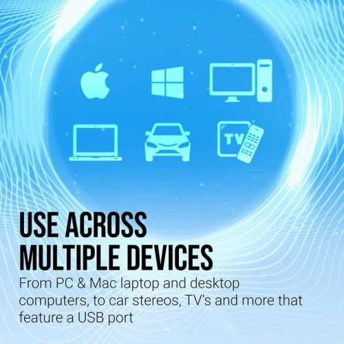 64GB Turbo Attaché 3 USB 3.0 Flash Drive 3-Pack - Grey