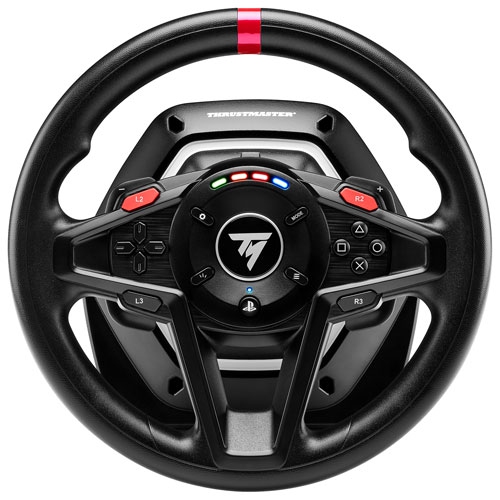Remis à neuf - volant de course T128 de Thrustmaster et pédales magnétiques pour PS5/PS4/PC