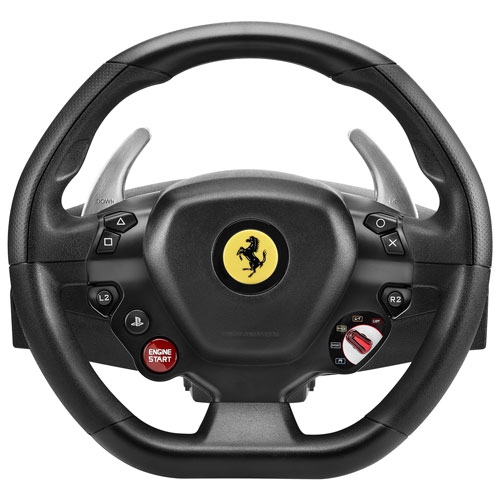 Remis à neuf - volant de course T80 Ferrari 488GTB de Thrustmaster pour PS5/PS4/PC