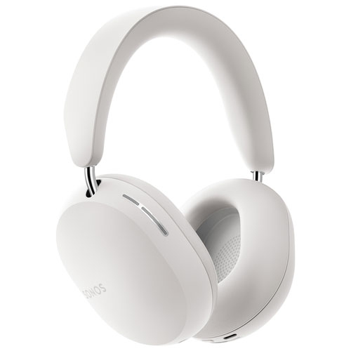 Remis à neuf - Casque d'écoute Bluetooth à suppression du bruit Ace de Sonos - Blanc doux