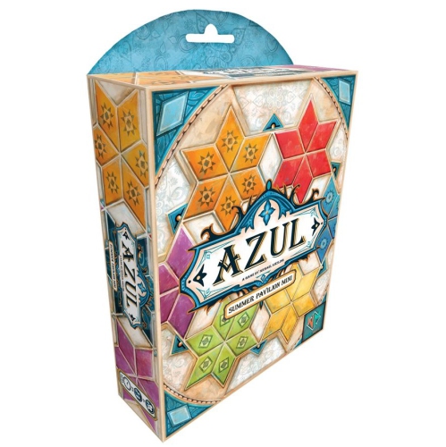 NEXT MOVE GAMES  Azul: Summer Pavilion Mini (Multilingual) 2-4 Players, Ages 8+, 30+ Minutes