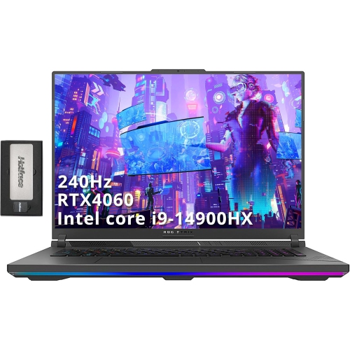 Portable de jeu ROG Strix G18 de 18 po et 240 Hz QHD d'ASUS
