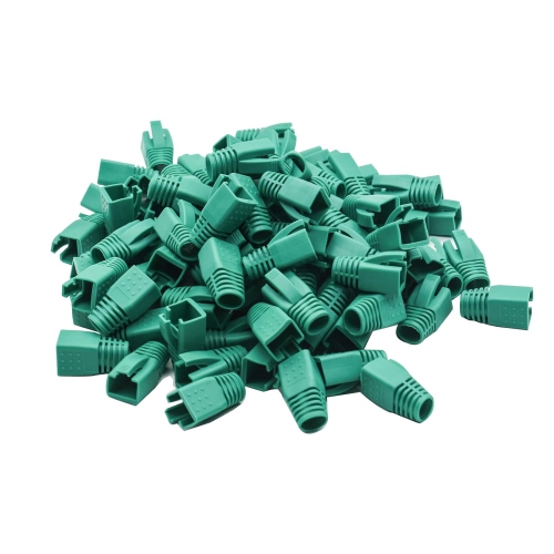 UNKNOWN  Rj45 Ethernet Network Cable Strain Relief Boot Fits Cat6 Cat6E Cat7 Cat7E Cat8, Rj45 Color Coded Cable