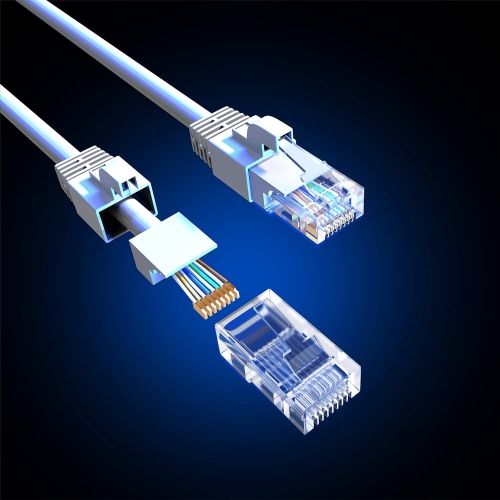 Cat 6 Ethernet Cable 25 Ft, Cat6 Cable, LAN Cable, Internet Cable and Network Cable - UTP (White)