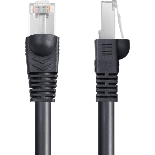 Outdoor Ethernet 10ft Cat6 Cable, IMONTA Shielded Grounded UV Resistant Waterproof Buried-able Network Cord