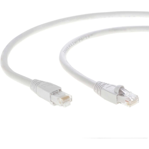 20 Ft Cat 6A Patch Cable Molded White