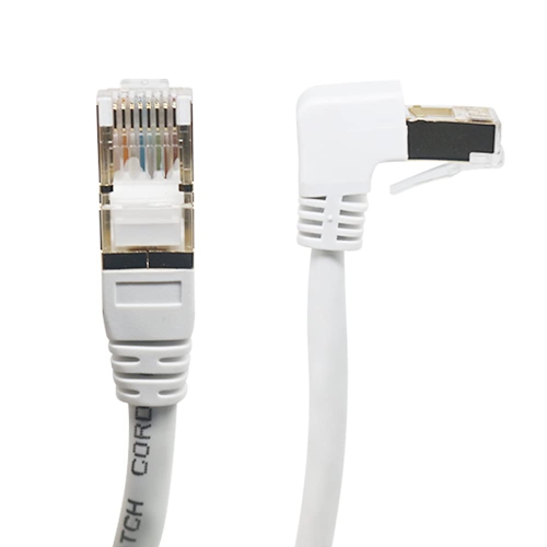Cat6 Ethernet Cable 90 Degree Downward Right Angle, Cat6 Right Angle Ethernet Cable