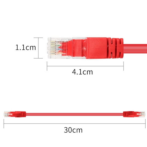 Short Cat6 Ethernet Patch Cable 1ft,High Speed Internet Network Cable LAN Patch Cables with Rj45 Connectors