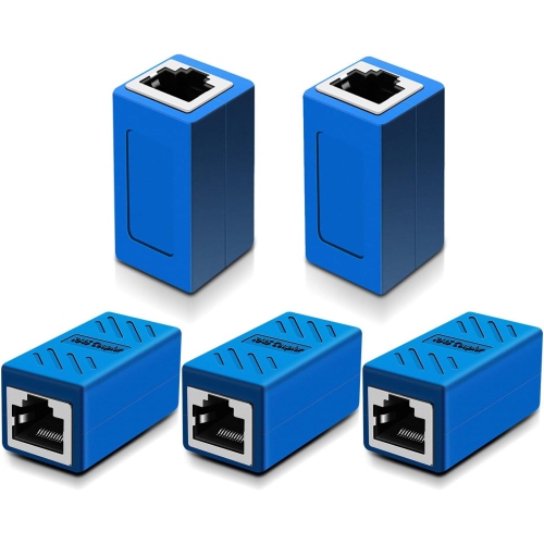 UNKNOWN  Rj45 Ethernet Coupler, In Line Coupler ，network Coupler, for Cat7/cat6/cat5E Ethernet Cable Extender Connector