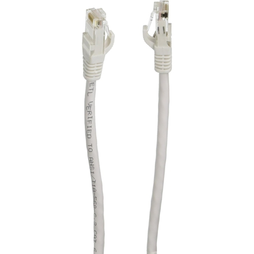 Câble de raccordement réseau Ethernet sans crochet 04039 Cat6, blanc