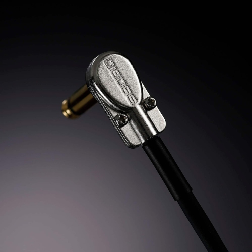 4 Inch – Space-Saving Pedal Patch Cable with Slimline Pancake Plugs for pedalboards