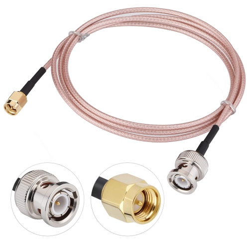 3FT BNC Low Loss Patch Cord RG316 Coax BNC Cable, SMA BNC Adapter Cable Kit for Antenna/Wireless LAN Device/Wi-Fi Radio