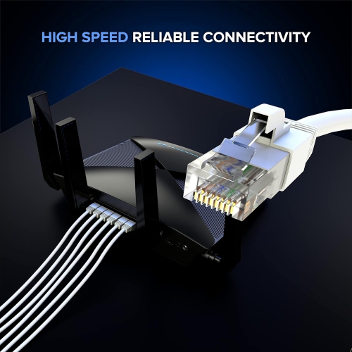 Cat 6 Ethernet Cable 50 Ft, Cat6 Cable, LAN Cable, Internet Cable and Network Cable - UTP