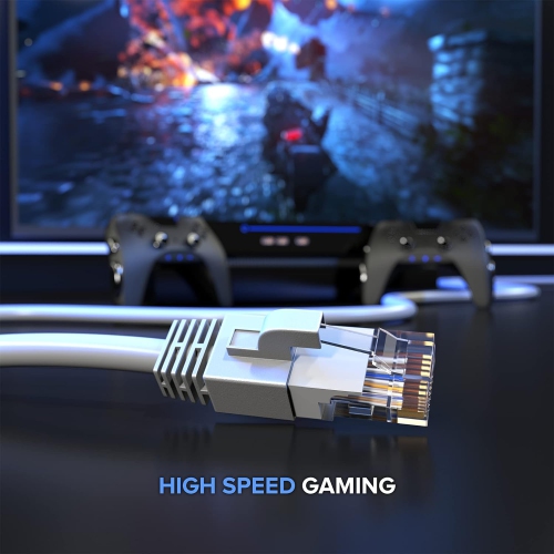 Cat 6 Ethernet Cable 50 Ft, Cat6 Cable, LAN Cable, Internet Cable and Network Cable - UTP