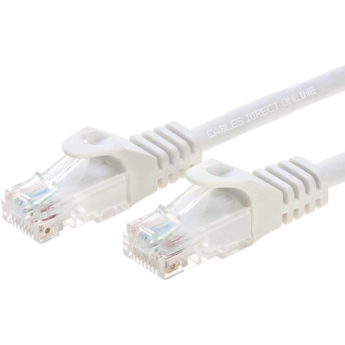 Cat6 50FT Networking RJ45 Ethernet Patch Cable Xbox PC Modem PS4 Router - White