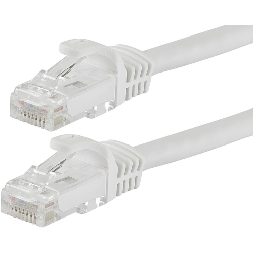 Flexboot Cat6 Ethernet Patch Cable - Network Internet Cord - RJ45, Stranded, 550Mhz, UTP, Pure Bare Copper