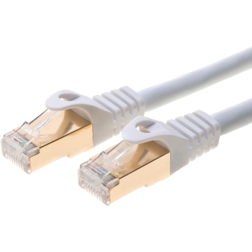 ne 6FT S/FTP CAT7 Gold Plated Shielded Ethernet RJ45 Copper Cable 10 Gigabit Ethernet Network Patch